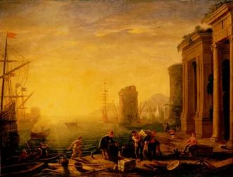 Matin dans le port